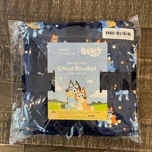 Little Sleepies Bluey Large Cloud Blanket